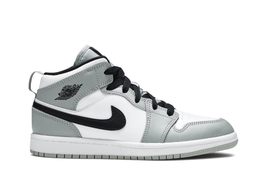 Air Jordan 1 Mid Ps Svijetlo Dimno Siva