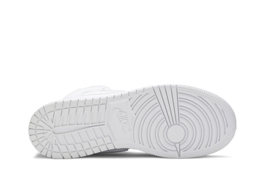 Air Jordan 1 Mid Gs Triple White