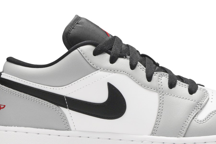 Air Jordan 1 Low Gs Svijetlo Dimno Siva