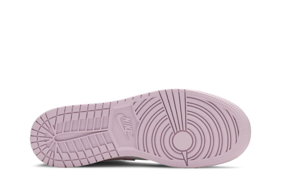 Air Jordan 1 Mid Gs Bijela Svijetlo Arktička Ružičasta