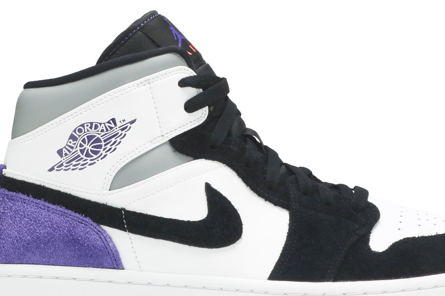 Air Jordan 1 Mid Se Varsity Purple