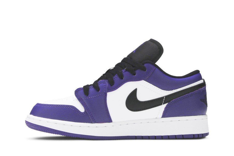 Air Jordan 1 Low Gs Court Purple