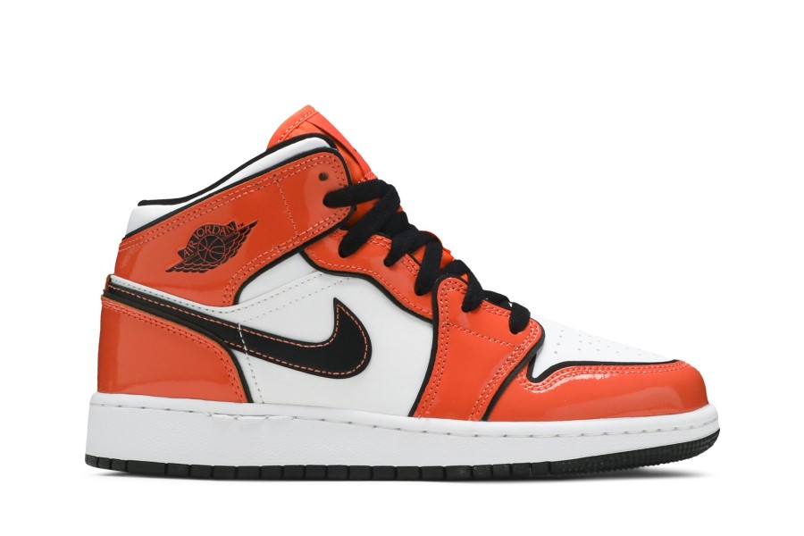 Zrak Jordan 1 Mid Se Gs Turf Orange