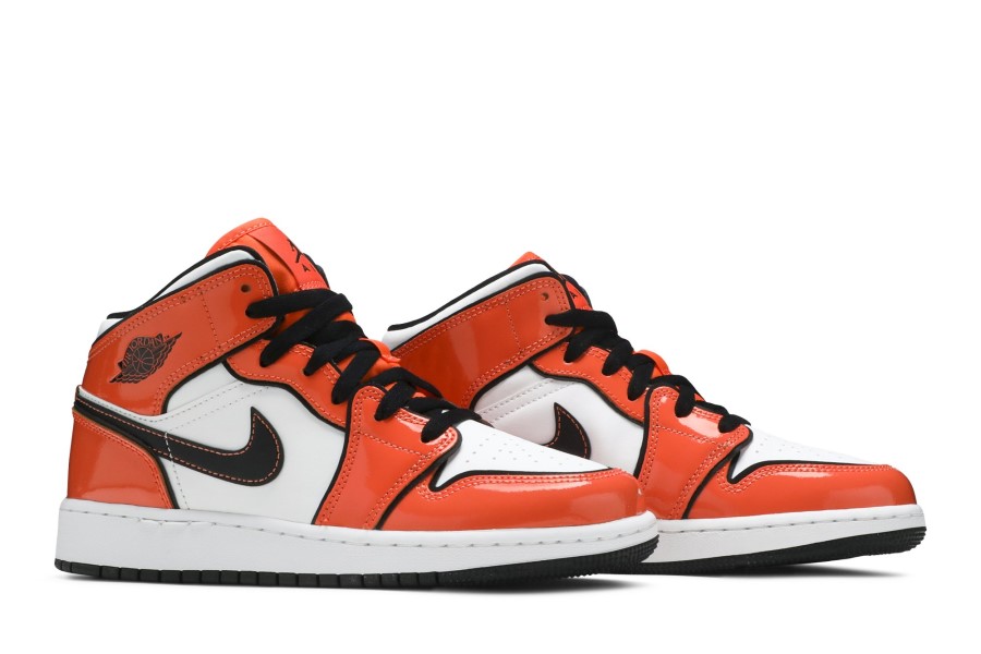 Zrak Jordan 1 Mid Se Gs Turf Orange