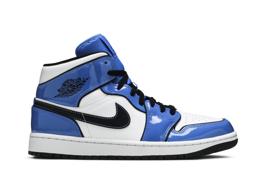 Air Jordan 1 Mid Se Signal Blue