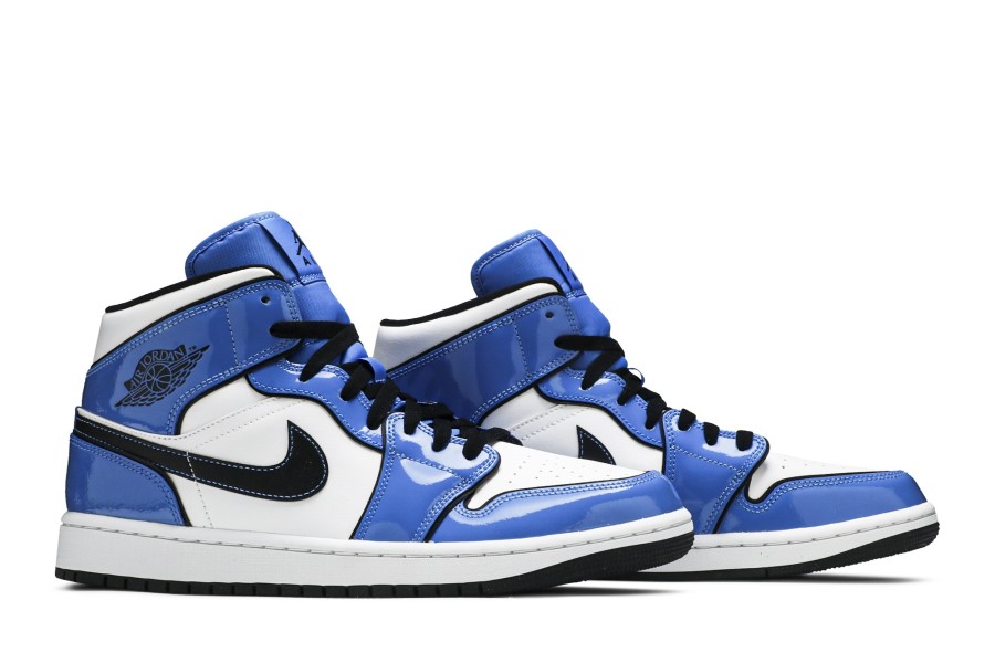 Air Jordan 1 Mid Se Signal Blue