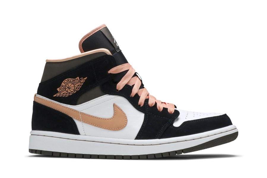 Wmns Air Jordan 1 Mid Se Peach Mocha