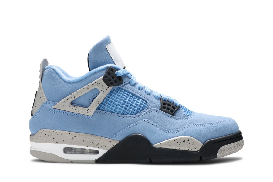 Air Jordan 4 Retro Stil Sveučilišno Plava