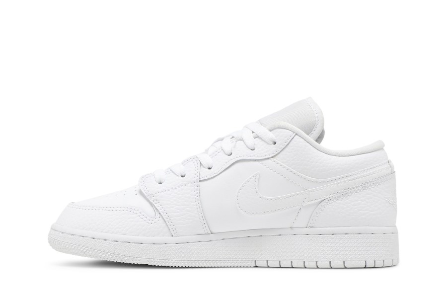 Air Jordan 1 Low Gs Triple White