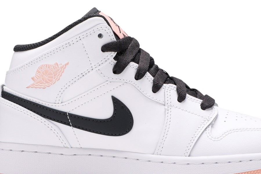 Air Jordan 1 Mid Gs Bijela Arktička Naranča