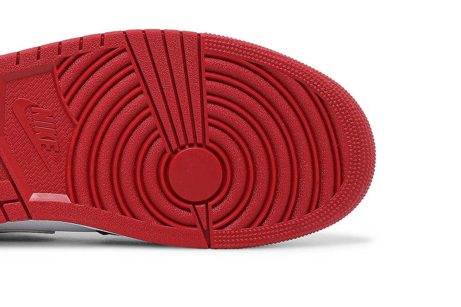 Air Jordan 1 Mid Black Gym Red