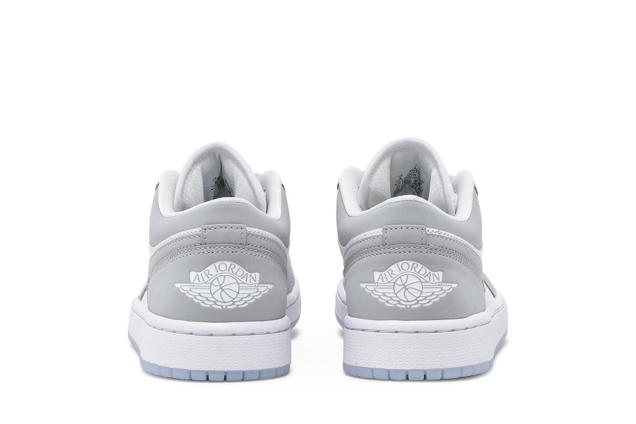 Wmns Air Jordan 1 Low White Wolf Grey