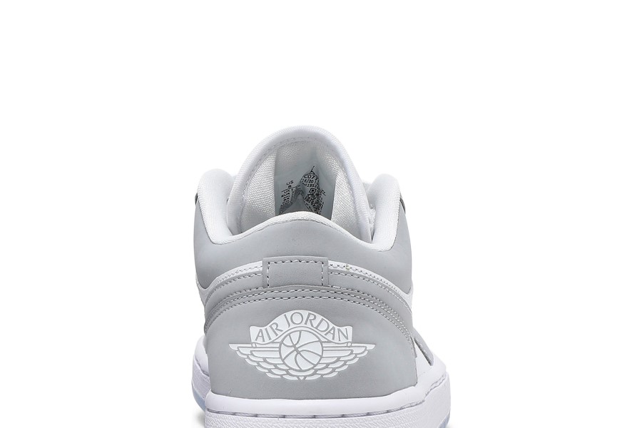 Wmns Air Jordan 1 Low White Wolf Grey