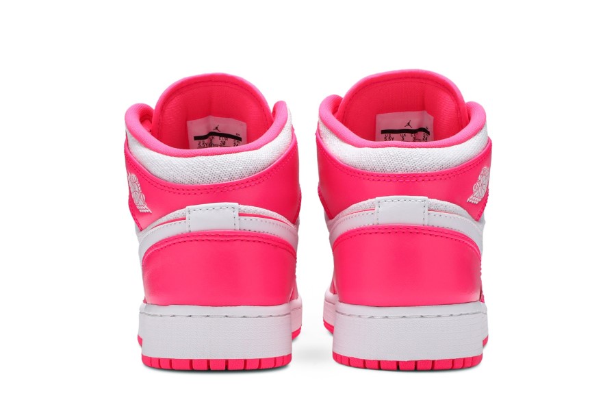 Air Jordan 1 Mid Gs Hyper Pink