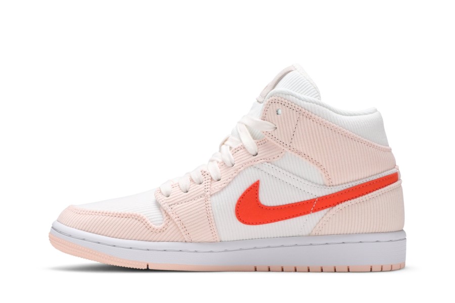 Wmns Air Jordan 1 Mid Se Samt