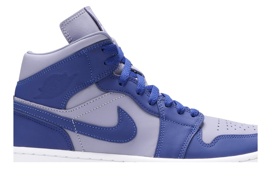 Wmns Air Jordan 1 Mid Se Iron Purple Deep Royal
