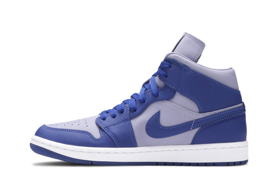 Wmns Air Jordan 1 Mid Se Iron Purple Deep Royal