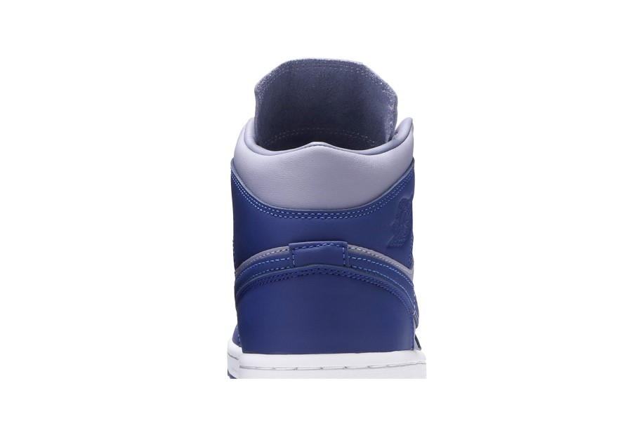 Wmns Air Jordan 1 Mid Se Iron Purple Deep Royal