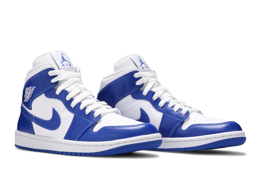 Wmns Air Jordan 1 Mid Kentucky Plava
