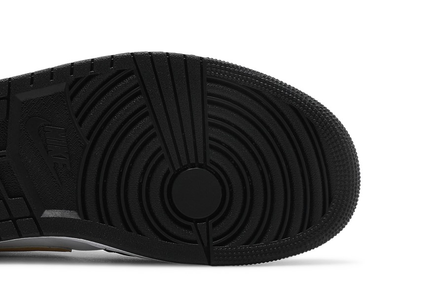 Air Jordan 1 Mid Black Sveučilišno Zlato