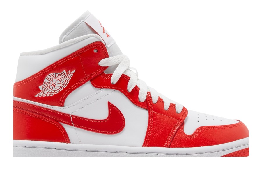 Wmns Air Jordan 1 Mid Habanero Red