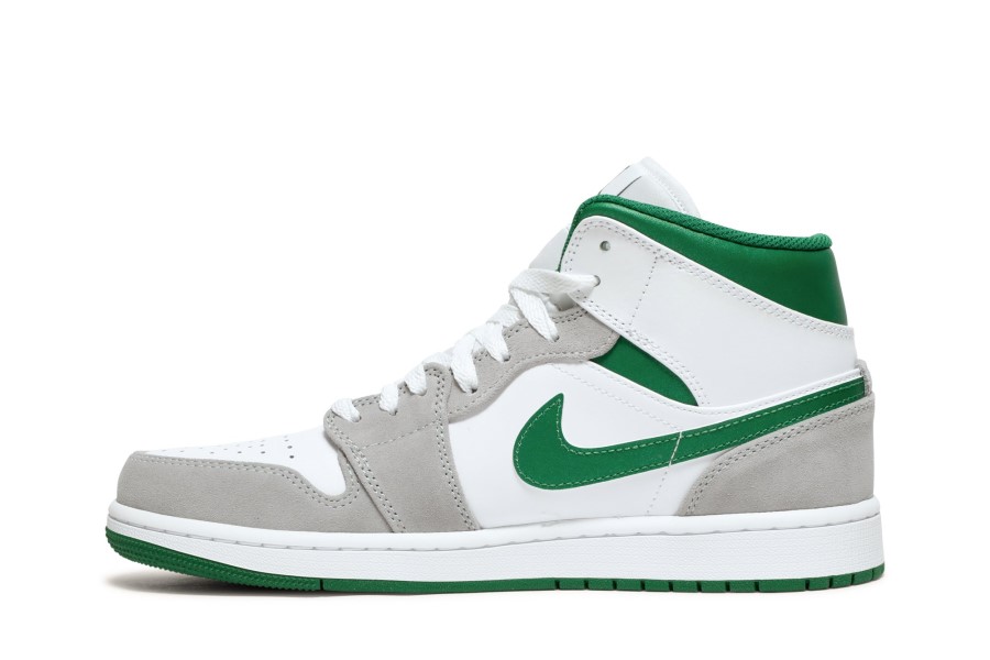 Zrak Jordan 1 Mid Se Siva Bor Zelena