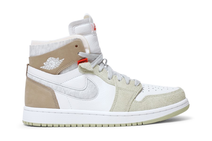 Wmns Air Jordan 1 High Zoom Udobnost Maslinasta Aura