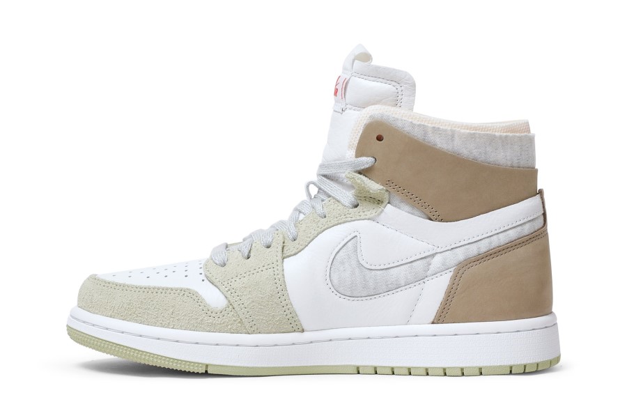 Wmns Air Jordan 1 High Zoom Udobnost Maslinasta Aura