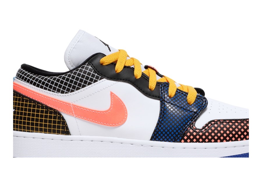 Air Jordan 1 Low Mmd Bg Multi Grid