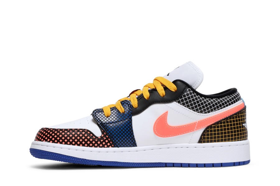 Air Jordan 1 Low Mmd Bg Multi Grid