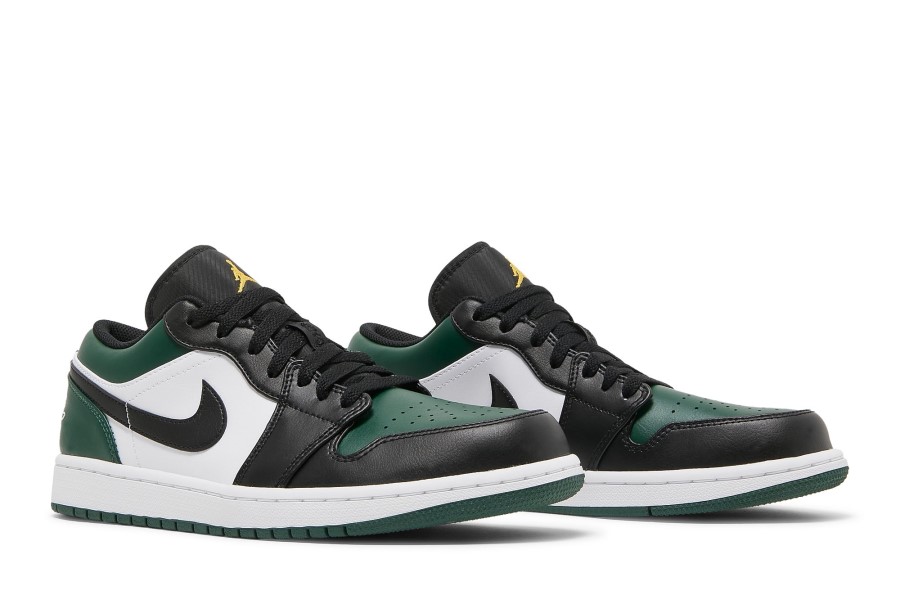 Air Jordan 1 Low Style Green Toe