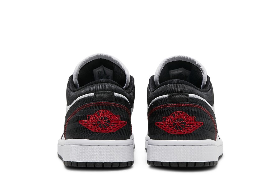 Wmns Air Jordan 1 Low Se Utility Bijelo Crno Crveno