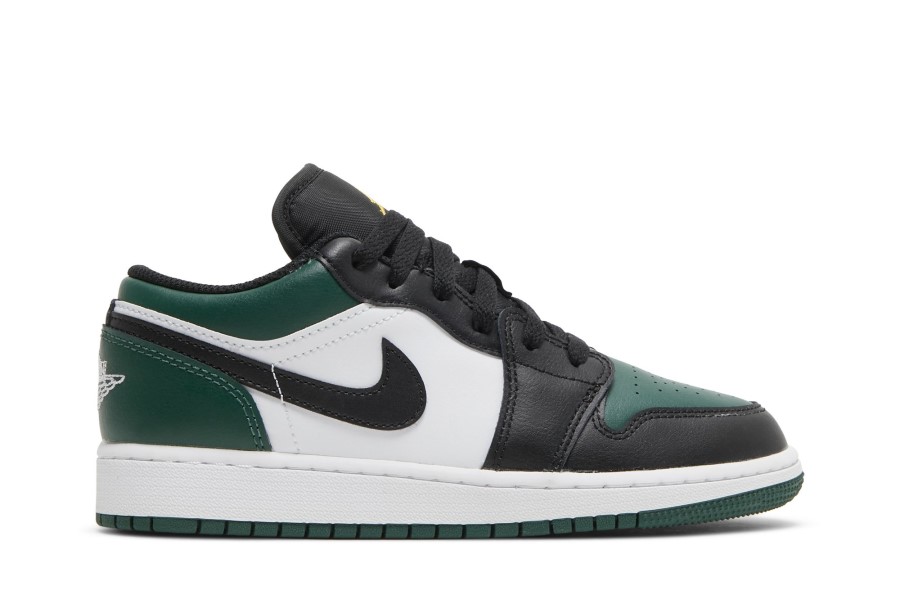 Air Jordan 1 Low Gs Green Toe