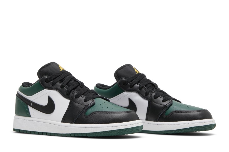 Air Jordan 1 Low Gs Green Toe