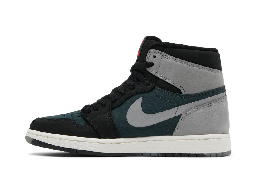 Zrak Jordan 1 Visoki Element Gore-tex Crna čestica Siva