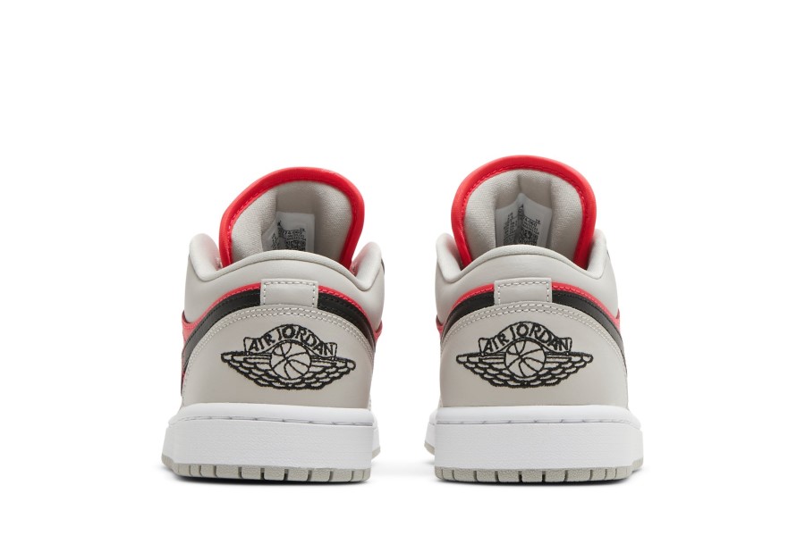 Wmns Air Jordan 1 Low Light željezna Ruda Sirena Crvena