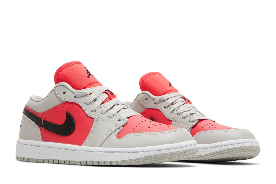 Wmns Air Jordan 1 Low Light željezna Ruda Sirena Crvena