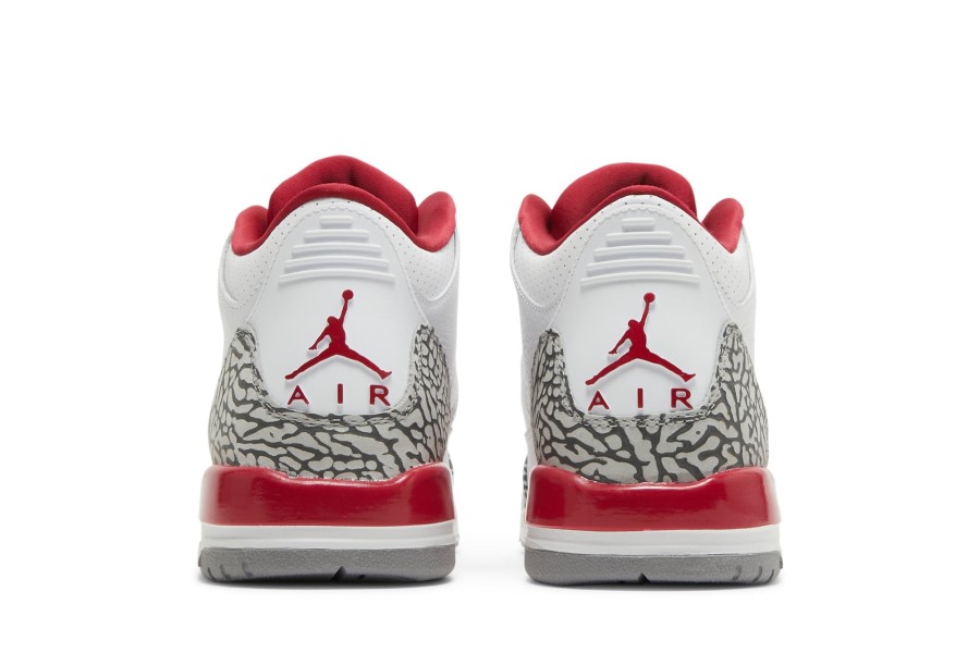 Air Jordan 3 Retro Gs Kardinal Crvena