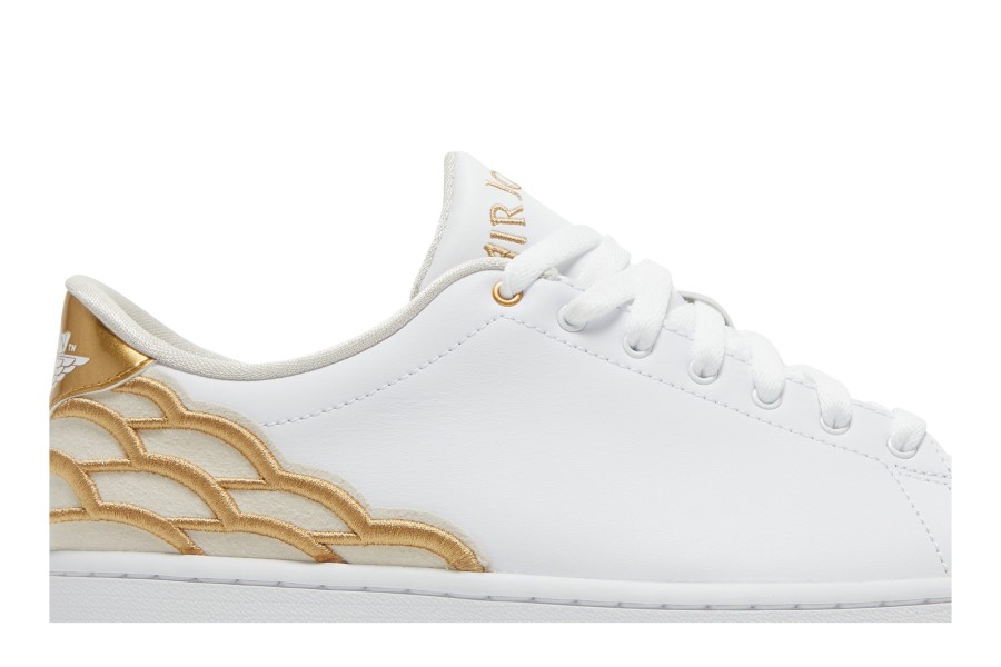 Air Jordan 1 Središnji Teren Bijelo Zlato