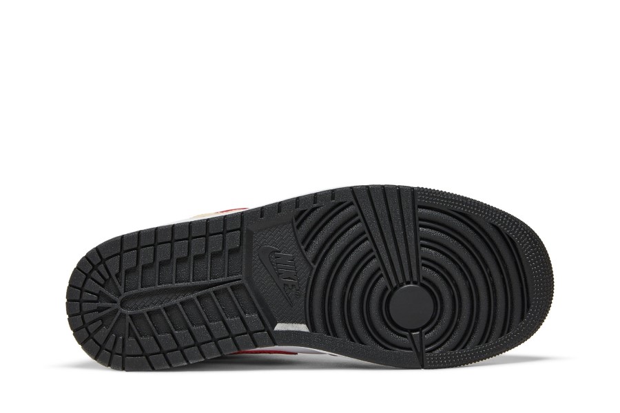 Air Jordan 1 Srednje Svijetli Curry Kardinal Crveni