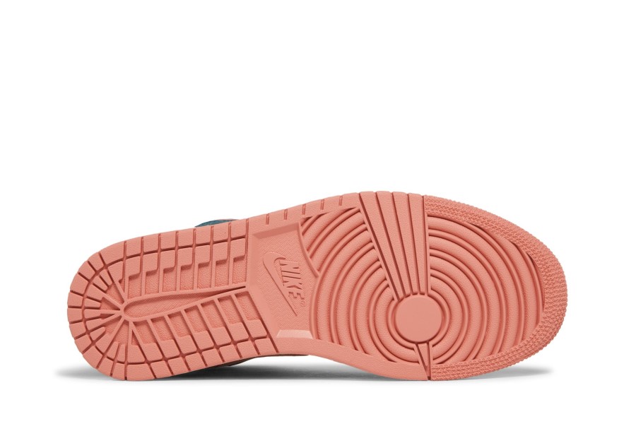 Wmns Air Jordan 1 Srednje Tamno Plavozelena