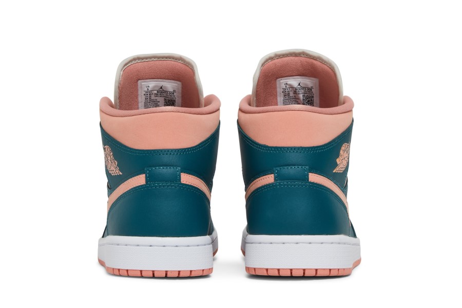 Wmns Air Jordan 1 Srednje Tamno Plavozelena