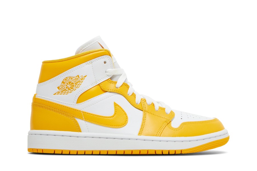 Wmns Air Jordan 1 Mid Sveučilište Zlato
