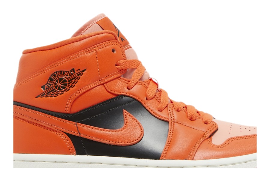 Wmns Air Jordan 1 Mid Se Rush Orange