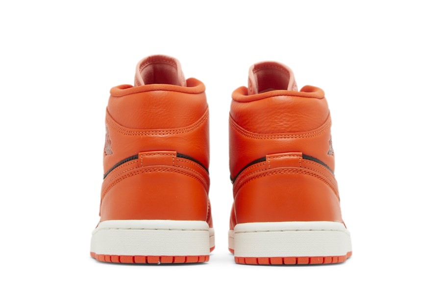 Wmns Air Jordan 1 Mid Se Rush Orange