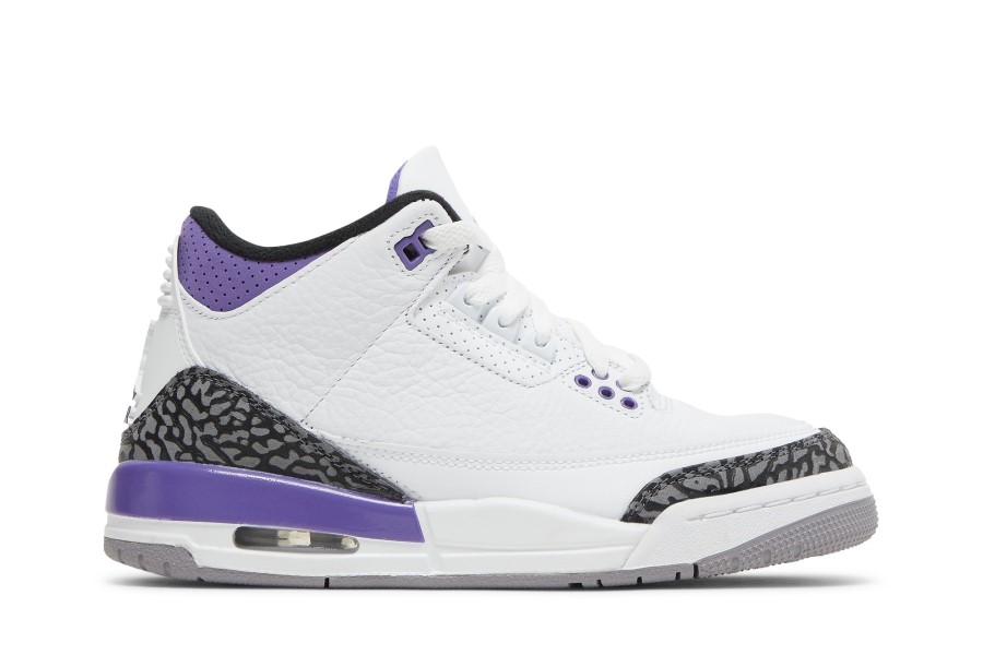 Air Jordan 3 Retro Gs Tamni Iris
