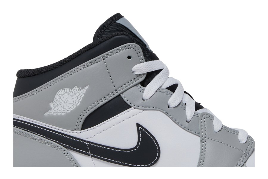 Air Jordan 1 Mid Gs Smoke Grey