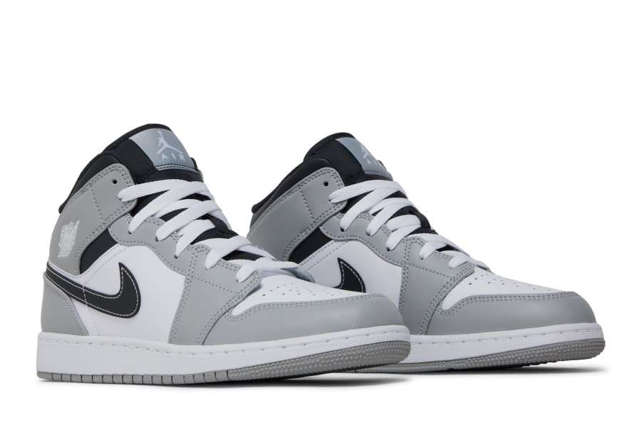 Air Jordan 1 Mid Gs Smoke Grey