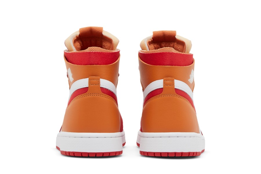 Wmns Zrak Jordan 1 Zum Zrak Udobnost Vatra Crveni Vrući Curry