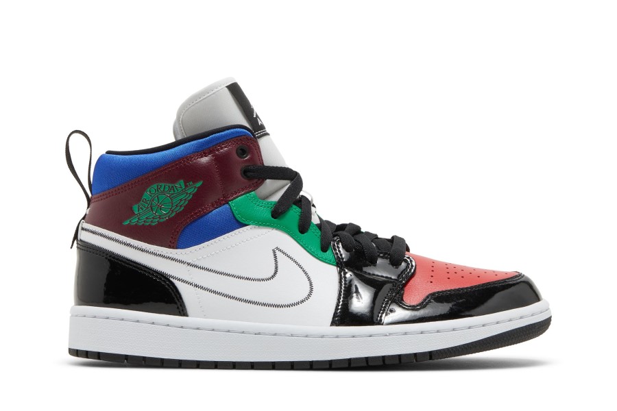 Wmns Air Jordan 1 Mid Se Multi Color